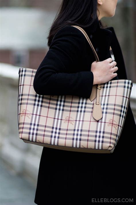 Review: Burberry Lavenby Reversible Check Tote 